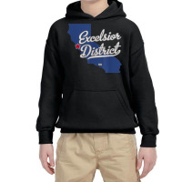 Excelsior District California San Francisco Ca Map Youth Hoodie | Artistshot