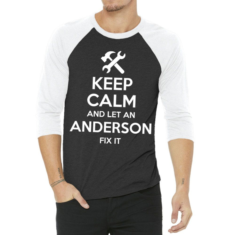 Anderson Funny Surname Birthday Family Tree Reunion Gift 3/4 Sleeve Shirt by cm-arts | Artistshot