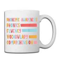 Phonemic Awareness Phonics Fluency Vocabulary Comprehension Coffee Mug | Artistshot