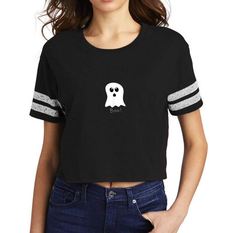 Happy Halloween Ghost Party T Shirt Scorecard Crop Tee by Bewitch | Artistshot