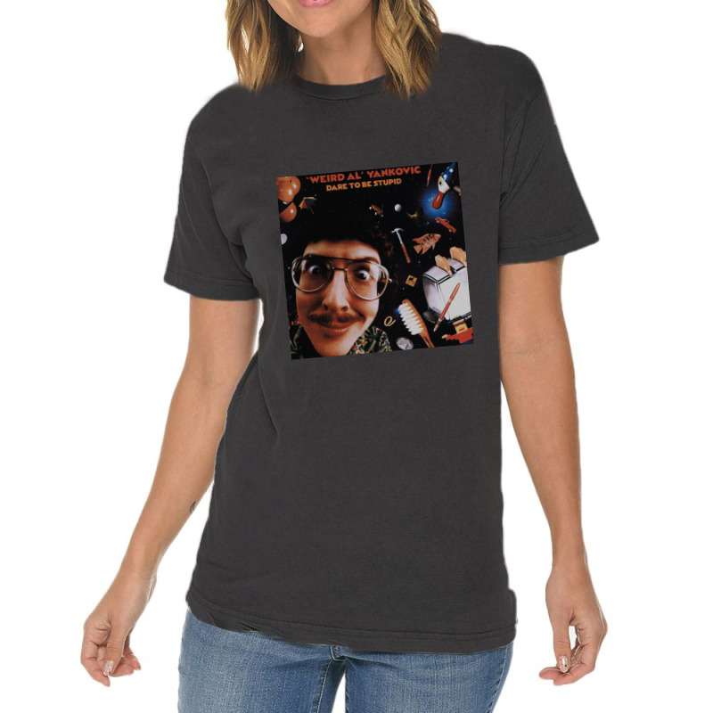 Dare To Be Stupid   Weird Al Yankovic Vintage T-shirt | Artistshot