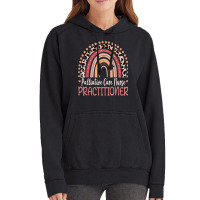 Palliative Care Nurse Practitioner Leopard Rainbow Vintage Hoodie | Artistshot