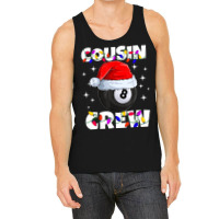 Billiard 8 Ball Play Pool Cousin Crew Christmas Lights Tank Top | Artistshot