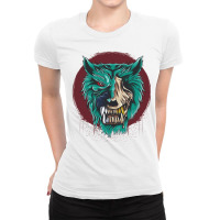 Angry Animals Ladies Fitted T-shirt | Artistshot