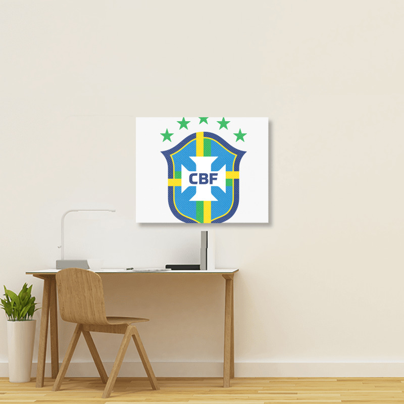 Brazilian Football Confederation Landscape Canvas Print | Artistshot