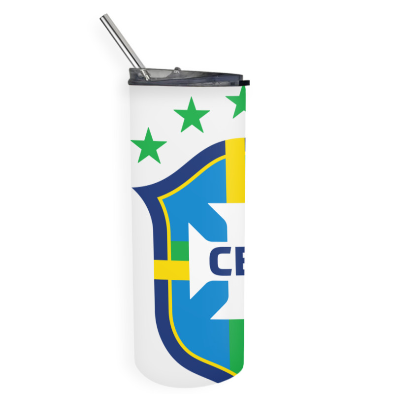 Brazilian Football Confederation Skinny Tumbler | Artistshot