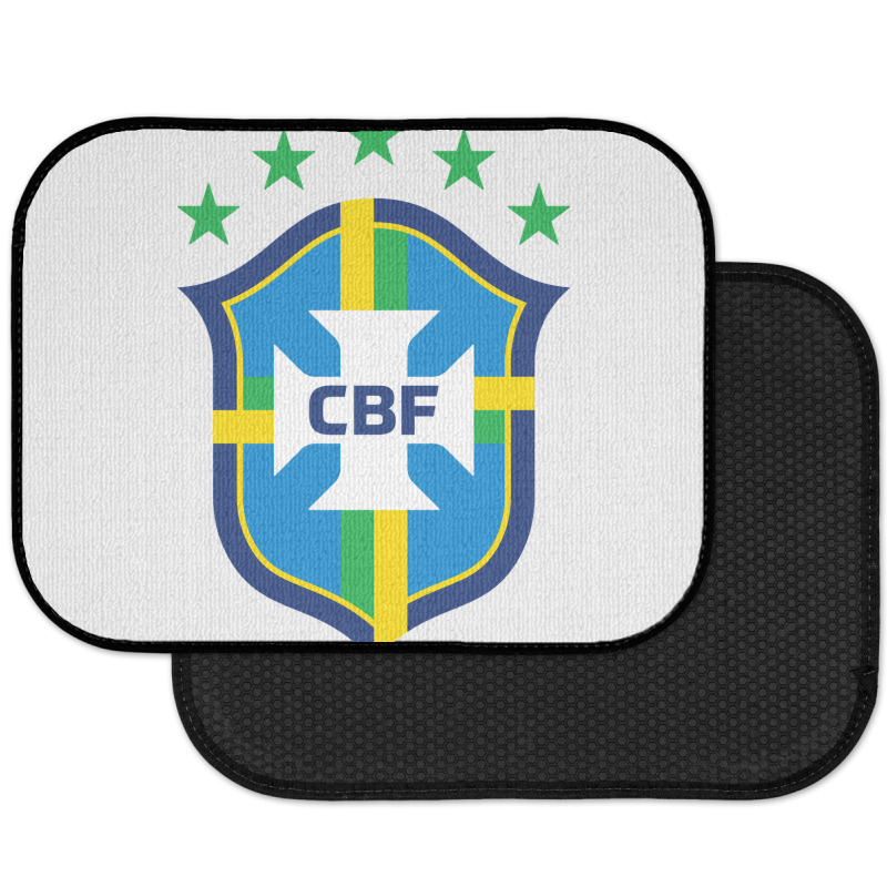 Brazilian Football Confederation Rear Car Mat | Artistshot