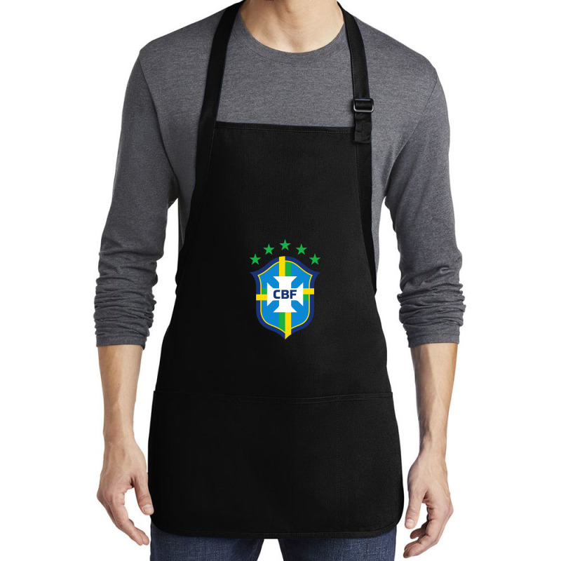 Brazilian Football Confederation Medium-length Apron | Artistshot