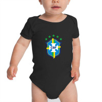 Brazilian Football Confederation Baby Bodysuit | Artistshot