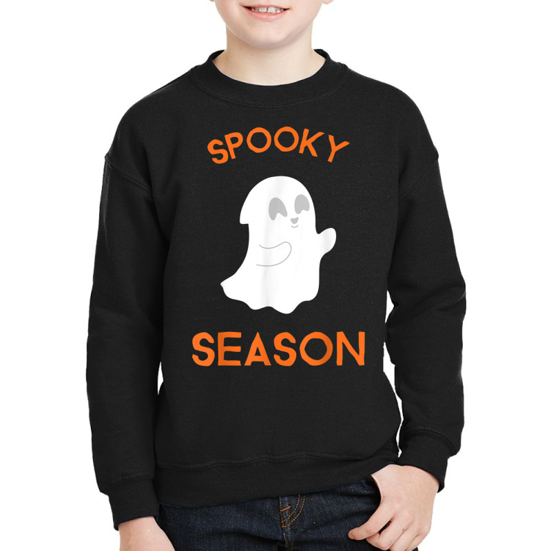 Spooky Season Halloween Ghost Youth Sweatshirt by Orchid | Artistshot