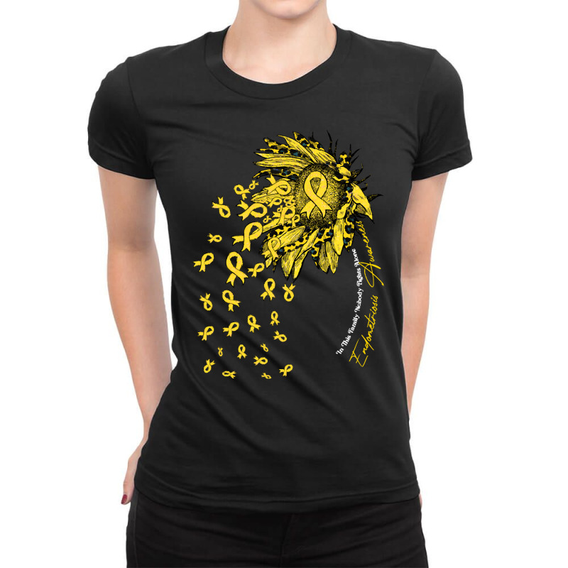 Endometriosis Awareness Survivor T  Shirt2173 Ladies Fitted T-Shirt by cm-arts | Artistshot