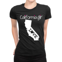 California Girl Tshirt I Love California Home Tee Cute Cali T Shirt Ladies Fitted T-shirt | Artistshot