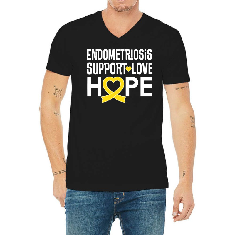 Endometriosis Awareness T  Shirt2174 V-Neck Tee by cm-arts | Artistshot