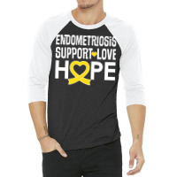 Endometriosis Awareness T  Shirt2174 3/4 Sleeve Shirt | Artistshot