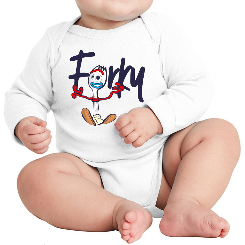 Forky Long Sleeve Baby Bodysuit | Artistshot