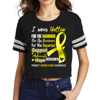 Endometriosis Awareness T  Shirt2180 Scorecard Crop Tee | Artistshot