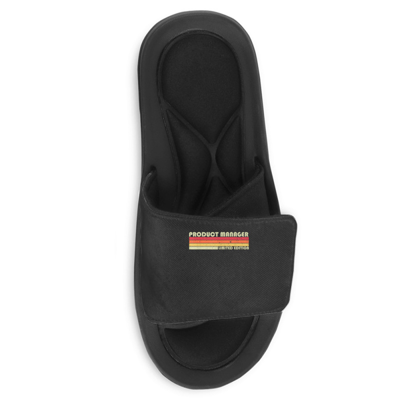 Product Manager Funny Job Title Profession Birthday Worker Slide Sandal | Artistshot