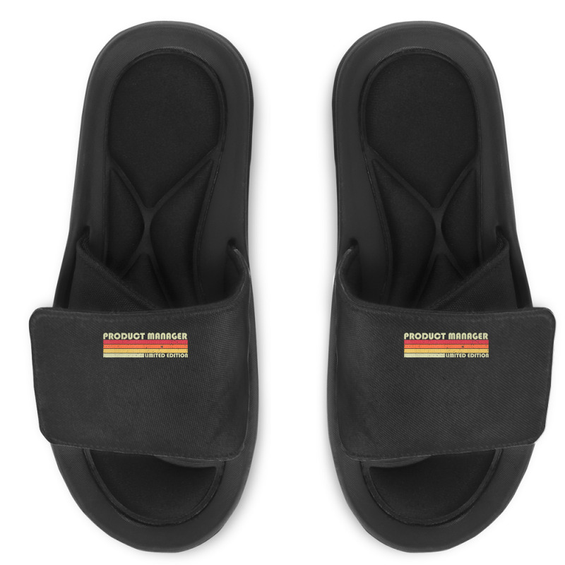 Product Manager Funny Job Title Profession Birthday Worker Slide Sandal | Artistshot