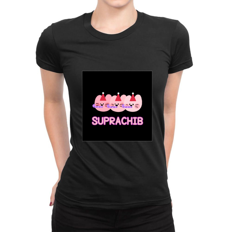 Mousey Party Screams Ladies Fitted T-Shirt by cm-arts | Artistshot