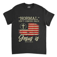 Normal Isn't Coming Back But Jesus Is Revelation 14 Vintage Classic T-shirt | Artistshot