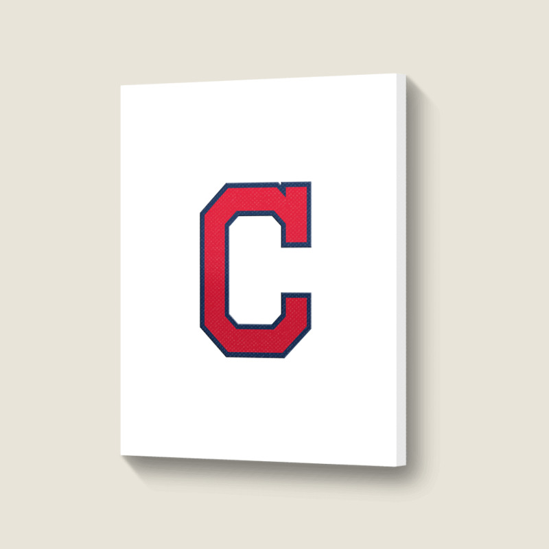 Alphabet C Portrait Canvas Print | Artistshot