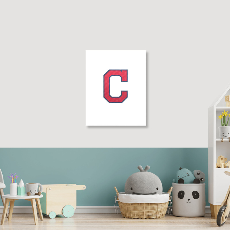 Alphabet C Portrait Canvas Print | Artistshot