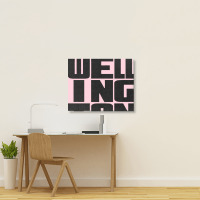 Wellington Landscape Canvas Print | Artistshot