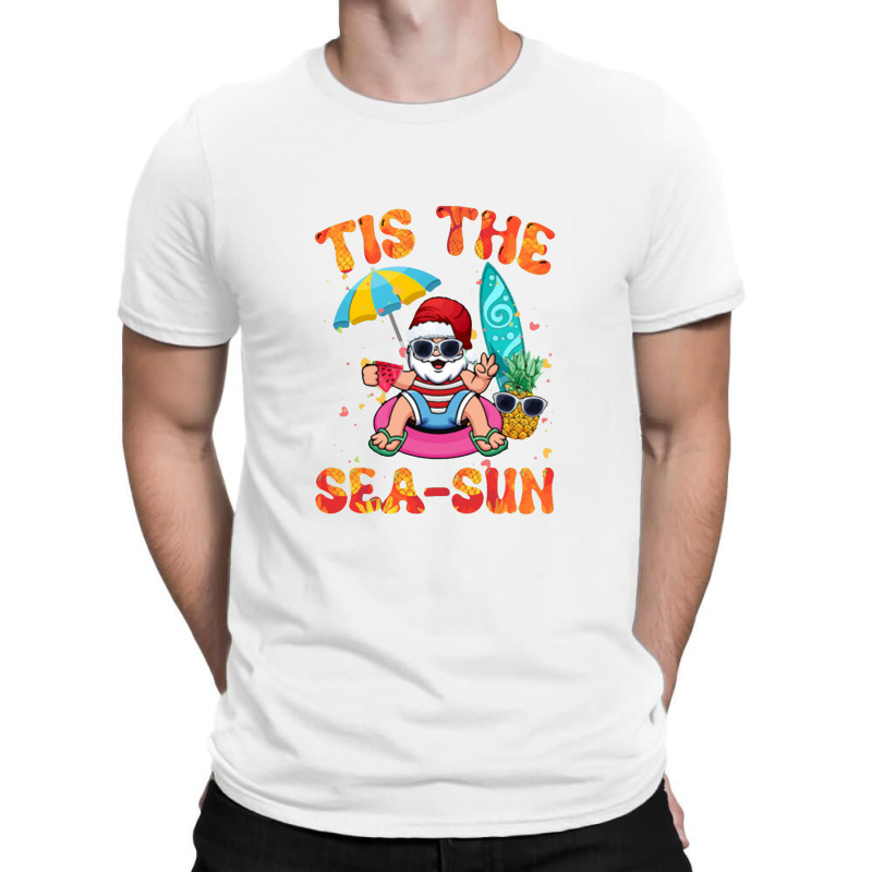 Santa Hat Summer T-shirt | Artistshot