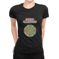 Animal Collective Psychedelic Ladies Fitted T-shirt | Artistshot