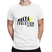 Billiards Evolution T-shirt | Artistshot