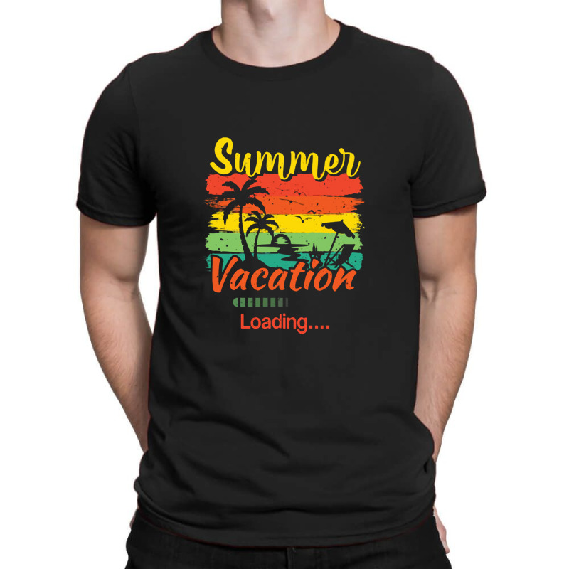 Summer Vacation Loading T-shirt | Artistshot