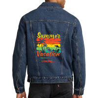 Summer Vacation Loading Men Denim Jacket | Artistshot