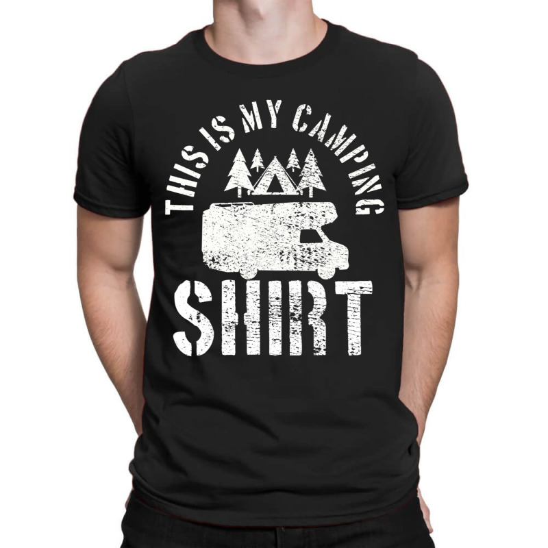 Camping Trailer Camper Van Mobile Home Caravan Motorhome T-Shirt by Koyanho62 | Artistshot