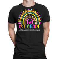 Leopard Rainbow First 1st Grade Where The Adventure Begins T-shirt | Artistshot