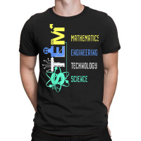 Stem Education Science Teacher Math Engineer Technology T-shirt | Artistshot