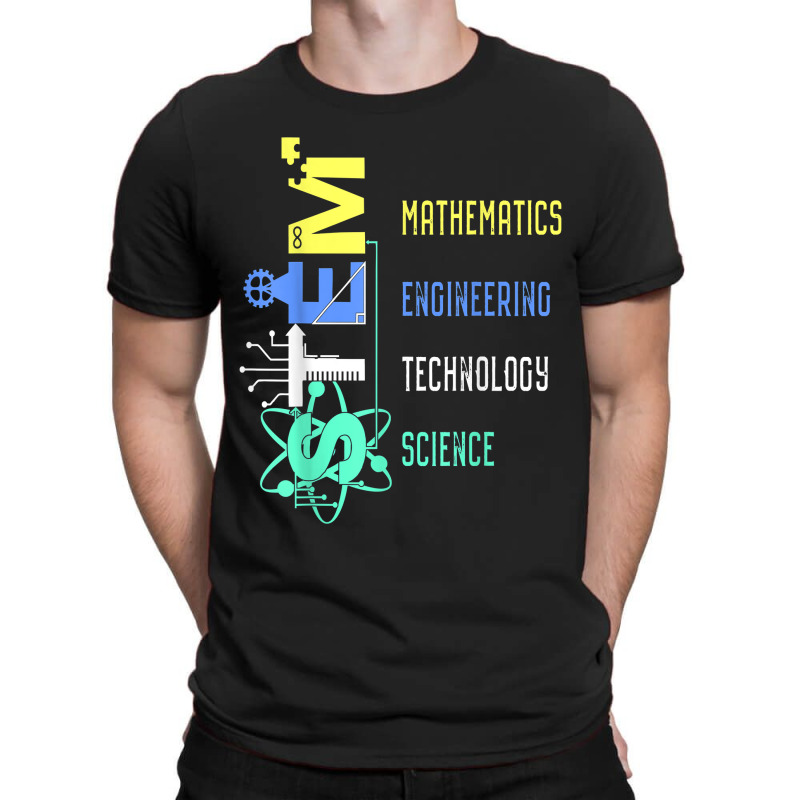 Stem Education Science Teacher Math Engineer Technology T-Shirt by TysonBoyer | Artistshot