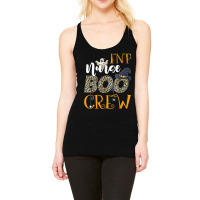 Fnp Nurse Boo Crew Spooky Halloween Boo Ghost Costume Racerback Tank | Artistshot