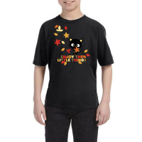 Chococat Enjoy The Little Things Fall Leaves Youth Tee | Artistshot