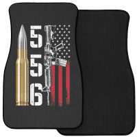 Ar-15 American Flag, Ar15 Rifle Sling Gift Gun Owner Back Front Car Mat | Artistshot