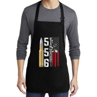 Ar-15 American Flag, Ar15 Rifle Sling Gift Gun Owner Back Medium-length Apron | Artistshot