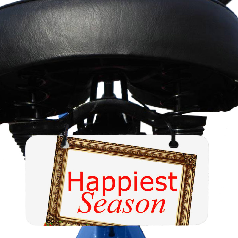 Happiest Season Bicycle License Plate | Artistshot