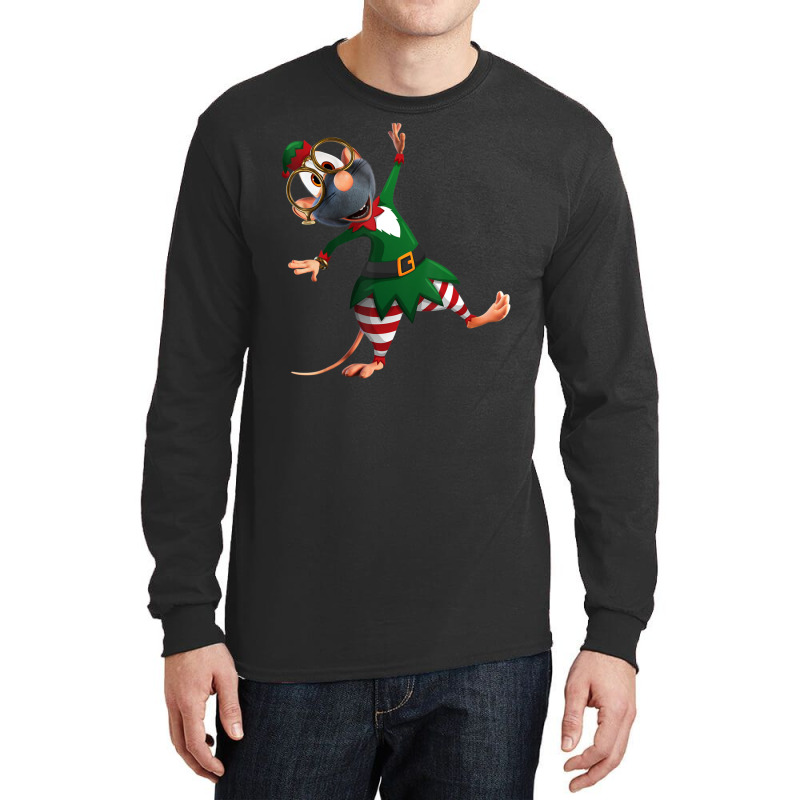 Booba Elf Rat Christmas Booba Elf Santa Elf Rat Girls Boys Long Sleeve Shirts by Kanmopsuk45 | Artistshot