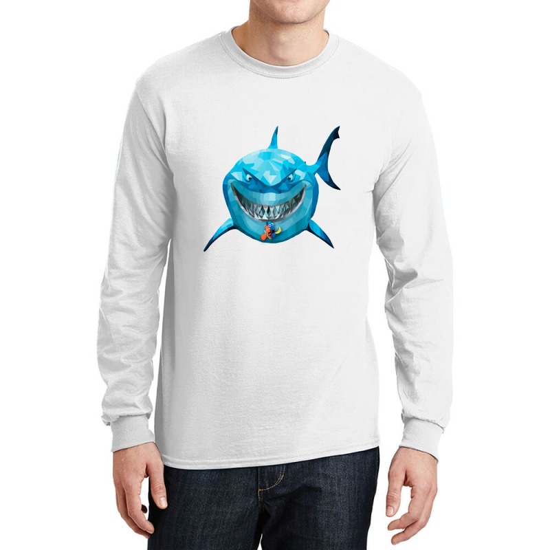 Bruce By Finding Dory Long Sleeve Shirts | Artistshot