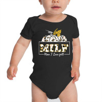 Milf Man I Love Fall Shirt Woman Autumn Seasons Lover Baby Bodysuit | Artistshot