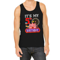 It's My 5th Birthday Ringmaster Circus Theme Carnival Bday Tank Top | Artistshot