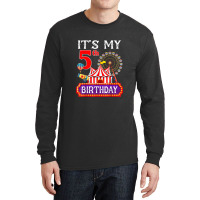 It's My 5th Birthday Ringmaster Circus Theme Carnival Bday Long Sleeve Shirts | Artistshot