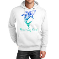 Panama City Beach Fl Shark Scuba Diving Surfer Florida Surf T Shirt Unisex Hoodie | Artistshot