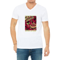 Metropolis Meltdown V-neck Tee | Artistshot