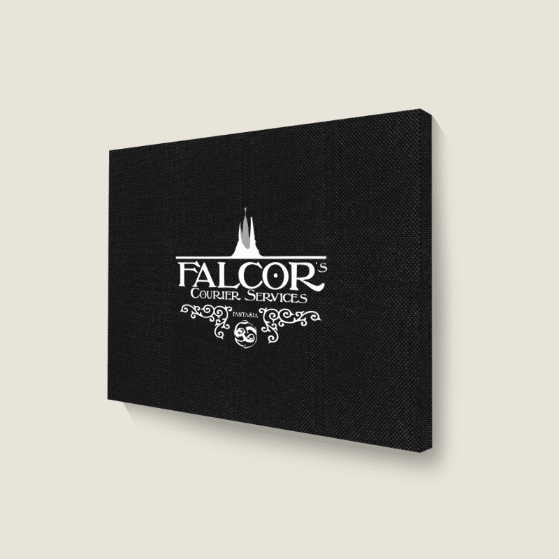 Falcor's Courier Services Landscape Canvas Print | Artistshot