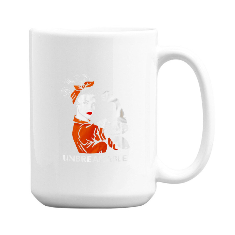 Ms Warrior Unbreakable, Ms, Warrior Unbreakable, Ms Warrior Unbreakabl 15 Oz Coffee Mug | Artistshot